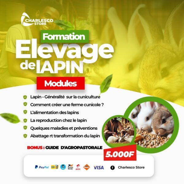 COURS COMPLET ELEVAGE LAPIN