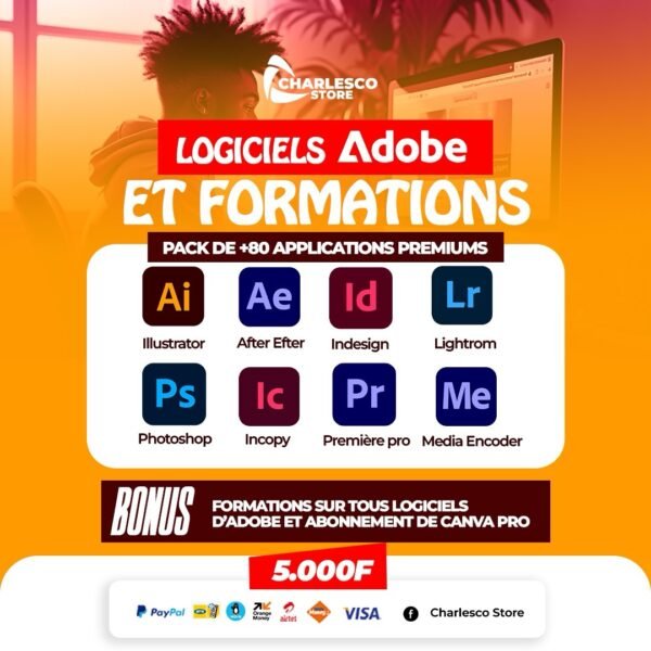 PACK DE LOGICIELS ET D’APPLICATIONS PREMIUMS À VIE