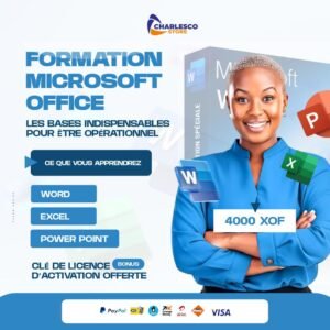 La Formation Bureautique Qui Transforme Ton Niveau : Word + Excel + PowerPoint + Licence Microsoft Office